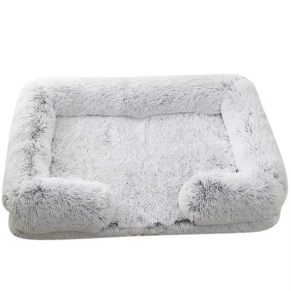 Dog Bed for Winter Puppy Bed Warm Sofa Pets Products Small Cats Mat Pet Supplies Large Baskets Beds Dogs Medium Kennel Big Home
