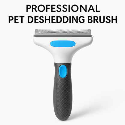 Professional Pet Deshedding Brush for Dogs & Cats – Undercoat Grooming Tool