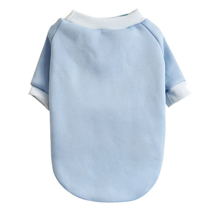 Dog Sweaters for Small Dogs, Cute Dog Clothes Classic Warm Pet Sweaters for Dogs Girls Boys, Cat Sweater Dog Sweatshirt Winter Coat Apparel for Small Dog Puppy Kitten Cat(Blue, XL)