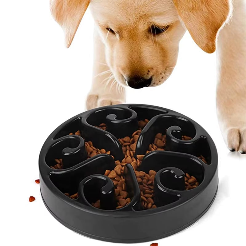 Premium Slow-Feed Dog Bowl – Anti-Gulping Pet Feeder for Fast Eaters (Non-Slip, Food-Grade Material)