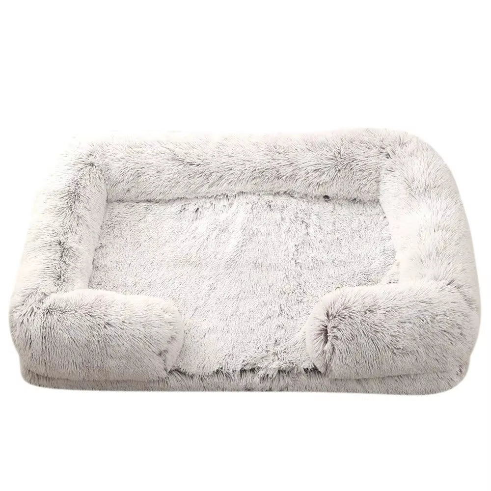 Dog Bed for Winter Puppy Bed Warm Sofa Pets Products Small Cats Mat Pet Supplies Large Baskets Beds Dogs Medium Kennel Big Home