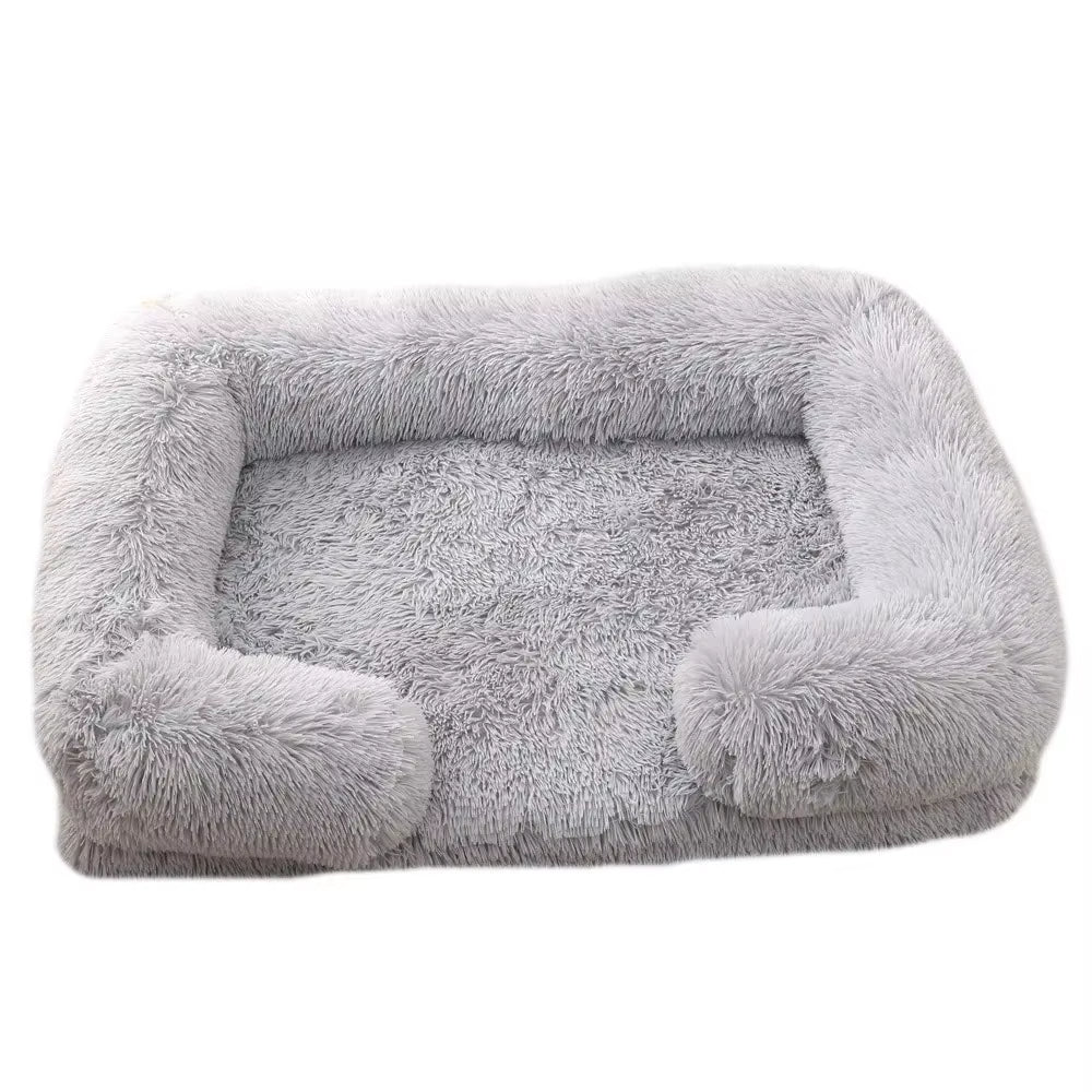 Dog Bed for Winter Puppy Bed Warm Sofa Pets Products Small Cats Mat Pet Supplies Large Baskets Beds Dogs Medium Kennel Big Home
