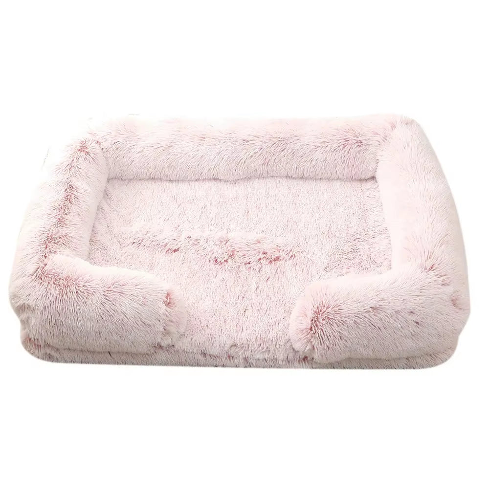 Dog Bed for Winter Puppy Bed Warm Sofa Pets Products Small Cats Mat Pet Supplies Large Baskets Beds Dogs Medium Kennel Big Home
